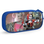 Harley - quinn trousse a crayons de grande capacit�, trousse a cosm�tiques de voyage, trousse a crayons ...