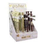 Harry potter - pr�sentoir de stylo - bille en forme de baguette (16 pi�ces)