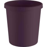 Helit corbeille a papier  the green german , 18 l, rouge