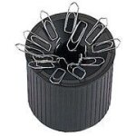 Helit pot a trombones  linear , en polystyrene, noir