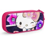 Hello kitty ? trousse a crayons a fermeture eclair, sac de rangement pour stylos, etudiants, support ...