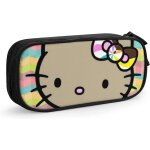 Hello kitty trousse a crayons mignon fermeture eclair stylo sac de rangement etudiants crayon bote support ...