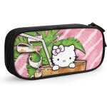 Hello kitty trousse a crayons mignon fermeture eclair stylo sac de rangement etudiants crayon bote support ...
