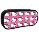 Hello kitty trousse de grande capacit� avec fermeture eclair durable et pour ranger des fournitures scolaires ...