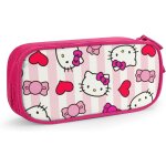 Hello kitty ? trousse a stylos de grande capacit, trousse a crayons a double fermeture eclair, organisateur ...