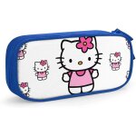 Hello kitty ? trousse a stylos de grande capacit�, trousse a crayons a double fermeture eclair, organisateur ...
