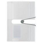 Herlitz 11277936 classeur a soufflets en polypropylne a 12 compartiments transparent