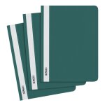 Herlitz 11409125 chemises classeurs a5, en pp, avec couverture avant transparente, lot de 10 Herlitz 11409125 chemises classeurs a5, en pp, avec couverture avant transparente, lot de 10