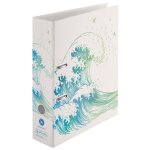 Herlitz 50033393 classeur a anneaux a4 bleu, vert et blanc