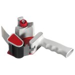 Herlitz 8842700 drouleur adhsif mtal, plastique gris, rouge