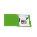 Herlitz classeur a anneaux easy orga to go, a4, 2 anneaux, blanc transparent