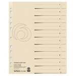 Herlitz intercalaires, a4 extra large, en carton manille, Herlitz intercalaires, a4 extra large, en carton manille,