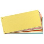 Herlitz intercalaires, pour format a4, carton manille, bleu