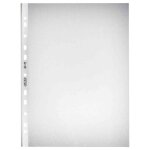 Herlitz pochette perfor�e, format a5, ouvert en haut, 55 mu, pqt 10
