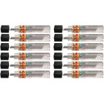 Hi - polymer super, lot de 12 etuis de 12 mines pour porte - mines, 0, 5 mm f Hi - polymer super, lot de 12 etuis de 12 mines pour porte - mines, 0, 5 mm f