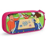 Hirola crayon shin chan trousse a crayons portable de grande capacit� avec double fermeture eclair pour ...