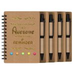 Hocholii s a spirales 4 pi�ces, merci d'offrir un bloc - notes d'encouragement en vrac de revues inspirantes ...