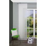 Home fashion 86928 - 710blanc h: 245x b: 60cm panneau coulissant effektvoile uni