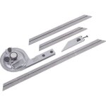 Horex - 2410522 set de rapporteurs d'angle jeu de 5 180