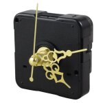 Horloge murale r�tro en m�tal, texture cr�ative, accessoires de mouvement, bricolage