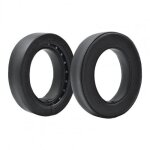 Housses de casque de jeu, 1 paire, protections anti - poussire, coussinets d'oreille a boucle, pour ...