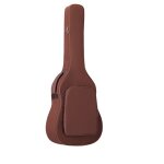 Housse de guitare acoustique 40 - 41 pouces avec rembourrage 10t marron