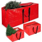 Housse de rangement pour sapin de no�l - set de 3 sacs imperm�ables - jusqu'� 2, 5m - oxford r�sistant ...