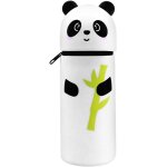 Hthed - trousse a crayons 2 en 1 en silicone souple, porte - stylo de table kawaii, trousse a crayons ...
