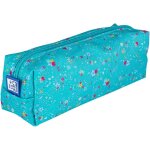 Hthed - trousse de toilette floral - grande capacit - turquoise