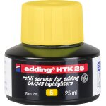 Htk 25 recharge d'encre - jaune - 25 ml - avec syst�me capillaire, id�al pour recharger proprement et ...