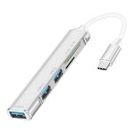 Hub de câble de type c 5 - en - 1 avec fente sd / tf, transmission de données, usb 3. 0, station d'extension ... Hub de câble de type c 5 - en - 1 avec fente sd / tf, transmission de données, usb 3. 0, station d'extension ...