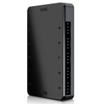 Hub sata pwm 1 a 10 4 broches, adaptateur de moyeu de c�ble de ventilateur de ch�ssis, absorption d'aimant ...