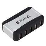 Hub vertical usb 1. 5 a 7 ports, 480 / 12 / 2. 0 mbps, sparateur de prises eu / us avec adaptateur d'alimenta ...