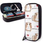 I love cochons d'inde brown pencil case big capacity pen pencil I love cochons d'inde brown pencil case big capacity pen pencil