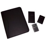 Idena set confrencier zipp a4 carnet d'adresses / calculatrice / bloc - notes (import allemagne)