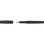 Ihdih - 241000 stylo - plume poly pen, corps noir, plume large, conu en plastique recycl avec prise ...