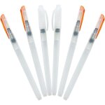 Ihdih - lot de 6 pinceau aquarelle, stylo pinceau a reservoir, l'eau stylos rechargeables, pour aquarelles, ...