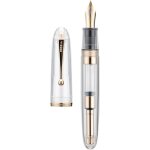 Ihdih - jinhao 9019 dadao series #8 stylo plume a pointe moyenne, corps en acrylique transparent avec ... Ihdih - jinhao 9019 dadao series #8 stylo plume a pointe moyenne, corps en acrylique transparent avec ...