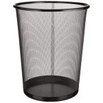 Ijhgv - corbeille  papier poubelle pour le recyclage du papier, carton euroxanty 27 x 24 cm noir 10 ...
