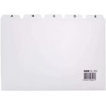 Index alphabétique a - z, din a5 horizontal, bloc de 25 intercalaires pour boîtes et bacs a fiches, gris ... Index alphabétique a - z, din a5 horizontal, bloc de 25 intercalaires pour boîtes et bacs a fiches, gris ...