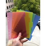 Index paper sync der, transparent, a5, horizon, 6 trous, licence binder, notebook, staacquering, paper ...