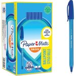 Inkjoy 100 cap ultra stylo bille pointe ultra fine (0, 5 mm) bleu lot de 50 Inkjoy 100 cap ultra stylo bille pointe ultra fine (0, 5 mm) bleu lot de 50