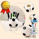 Inn pot  crayon ballon de foot bureau stylo papeterie original matresse enfant blanc et noir porte ...