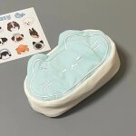 Ins style dessin anim stylo etui mignon caramel chat stylo sac grande capacit belle peluche animal ...