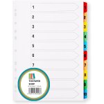 Intercalaires a4, 10 intercalaires pour classeurs �� anneaux et classeurs �� levier, classeur et intercalaires ...