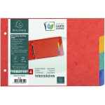 Intercalaires a5 14, 8 x 21 cm - 4 positions - carte lustr�e 225g - exacompta