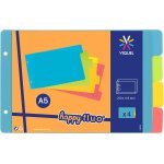 Intercalaires pour classeur a fiches bristol 14, 7x23, 5 cm en plastique - intercalaires coloris fluo ... Intercalaires pour classeur a fiches bristol 14, 7x23, 5 cm en plastique - intercalaires coloris fluo ...