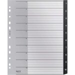 Intercalaires, onglets 1 - 10, a4, extra - large, plastique 90% recyclé, ecologique, qualité premium, ... Intercalaires, onglets 1 - 10, a4, extra - large, plastique 90% recyclé, ecologique, qualité premium, ...