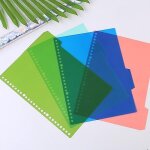Intercalaire thisisbinder - mat�riau pp durable, couleurs assorties, 4 jeux de pages d'index pour classeurs, ...