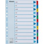 Intercalaires touches imprimes en mylar - a4 - 12 touches